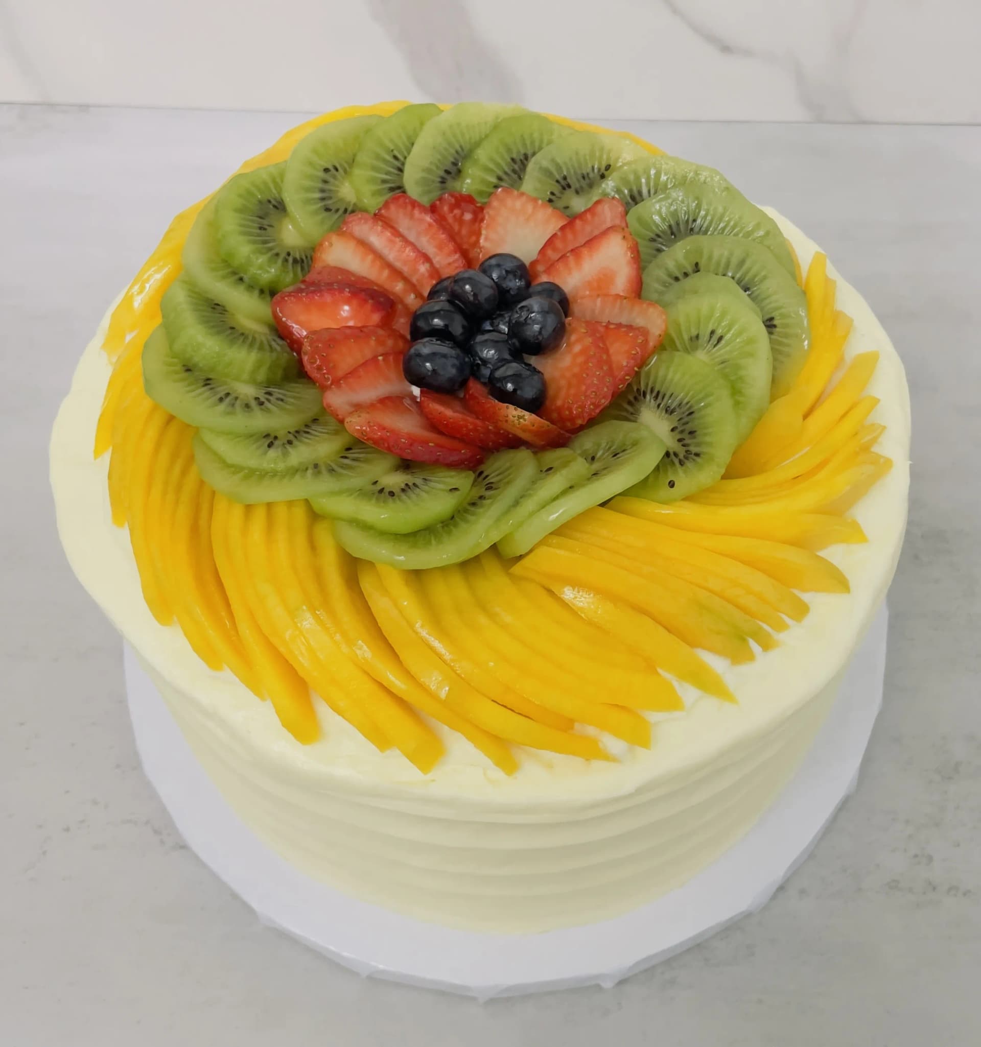 Spring Fling Crown Cake - Signature cake by Chattal Bakery